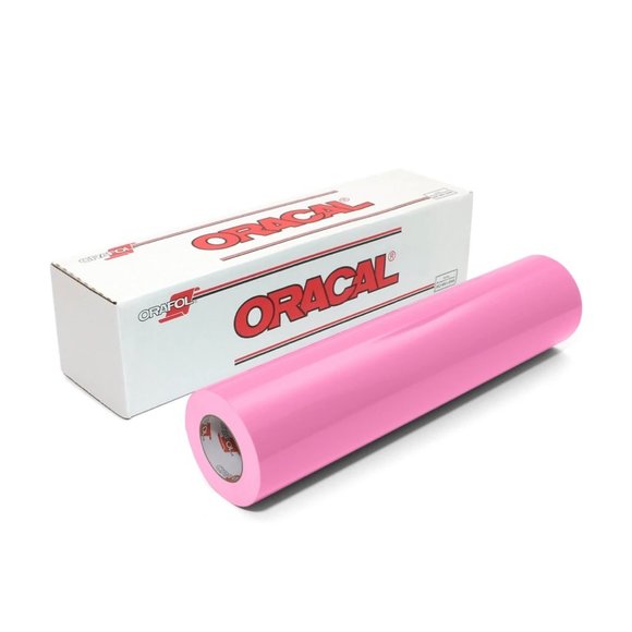 12" x 5 Feet SOFT PINK Oracal 651 Cricut Hobby Craft Decal Vinyl Sticker - Picture 1 of 3